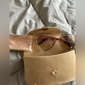 CHLOE HEART SUNGLASSES